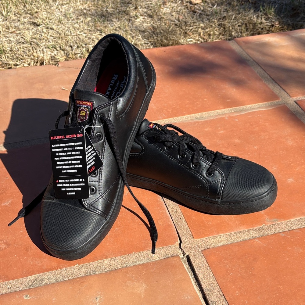 Black Leather Men's Shoes
